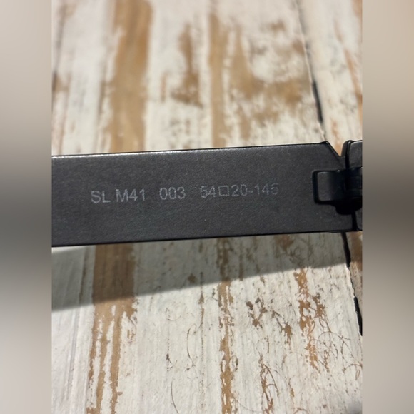 Yves Saint Laurent Black Sunglasses - Picture 7 of 10